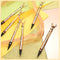 EYESEEK 3PCS Liquid Eyeliner,Waterproof Eyeliner No-Skip Eye Liner,Smudge Proof & Long Lasting Champagne Brown Black Eyeliner Pen Set,Go on Smooth,Cruelty-free & Vegan EYESEEK
