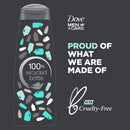 Dove Men+Care Revitalizing 2-in-1 Shampoo and Conditioner For Cleaner, Revitalized Hair Eucalyptus & Birch Plant-Based Cleansers, 90% Naturally Derived Men's Shampoo 12 oz 4 Count DOVE MEN + CARE