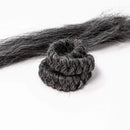 Mehron Makeup Crepe Hair 12-inch Braid (Dark Grey) Mehron Store