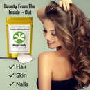 Organic Sulfur Crystals | 99.9% Pure MSM | Joints, Hair & Skin | 1 Pack | Organic Sulfur Crystals | 99.9% Pure MSM | Joints, Recovery, Hair, Skin & Much More | 100% Additive-Free | By Happy Body™ Infinity Warehouse