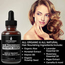 Hair Growth Serum - Hair Loss Prevention Treatment by Hair Thickness Maximizer. Best Natural Oils For Thinning Hair. Replenish Hair Follicles for Men, Women. Thickening Leave In Conditioner Serum 1oz Hair Thickness Maximizer Store