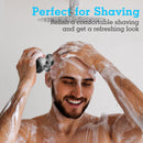 Head Shaver for Men, Kibiy 5-in-1 Electric Razor for Men Cordless LED Bald Head Shaver, IPX7 Waterproof 5D Rotary Shaver Grooming Kit with Nose Hair Trimmer Type-C Charge - Black Kibiy