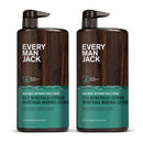 Every Man Jack Men’s Hydrating Body Wash for All Skin Types - Cleanse and Hydrate Skin with Naturally Derived Marine Extracts, Coconut Oil, and a Sea Minerals + Citron Scent - 33.8 fl. oz. - 2 Bottle Infinity Warehouse