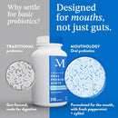 Mouthology Oral Probiotics for Mouth Bad Breath with Xylitol (210 Count Mints), Dental Probiotic, Mouth Probiotics Bad Breath Treatment and Gums Infinity Warehouse