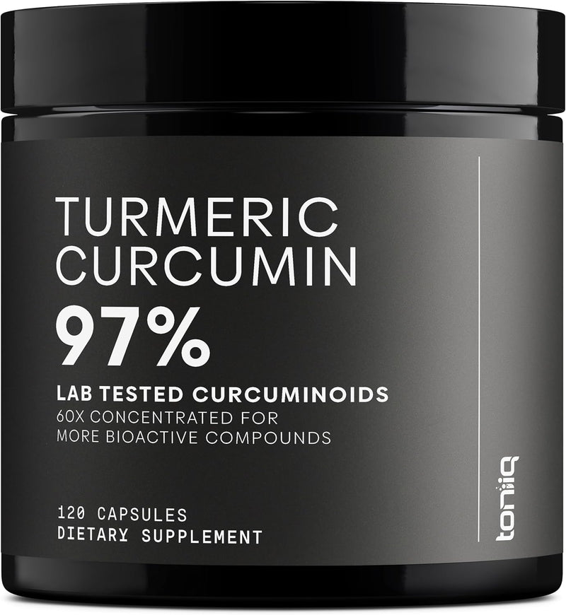 Turmeric Curcumin - Ultra High Potency 60:1 Extract with 97% Curcuminoids - 1200mg Per Serving - Black Pepper & MCT Oil for Enhanced Absorption - Third-Party Lab Tested - 120 Capsules Infinity Warehouse