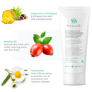 Glycolic Acid Face Wash Acne Cleanser – Alpha Hydroxy Acid 10%, Rosehip, Chamomile, Seaweed Formula – AHA Firming Anti Aging Serum for Clogged Pores, Blackheads and Wrinkles Misumi Skincare