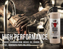 DU-MOST Heavy Duty Hand Scrub & Hand Cleaner with Walnut Shell, Removes Grim/Grease/Carbon/Tar/Diesel/Adhesives/Paint/Ink/Dyes, No Petroleum Solvents, No Pumice, No Phosphate, 16 Oz (Pack of 1) DU-MOST