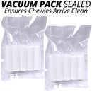 IXO Aligner Seater Chewies for Invisalign Aligners, Unscented, Bulk Pack in Resealable Bag (10 PCs) (White) IXO