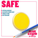 Blue Squid PRO Face Paint - Classic Yellow (30gm), Superior Quality Professional Water Based Single Cake, Face & Body Makeup Supplies for Adults, Kids & SFX Blue Squid