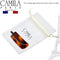 Camila Paris CP2683 French Hair Barrette Clip for Girls Metal Free Closure Tortoise and Crystals, Strong Hold Grip Hair Clips for Women, No Slip Durable Styling Hair Accessories, Made in France Camila