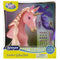Breyer Horses Mane Beauty Unicorn Styling Head | Stardust | Pink Extra-Long Silky No Tangle Mane | 10" x 4.25" x 4.25" | Styling Book, Brush, Hair Coils, Clips, Elastics | Unicorn Toy | Model