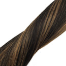 GOO GOO Tape in Hair Extensions Human Hair 24 Inch Balayage Natual Black to Chestnut Brown 20pcs 50g Real Hair Extensions Tape in Remy Hair Extensions for Women GOO GOO Store
