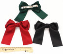 6 Pcs Large Big Huge Soft Silky Hair Bow Clip Lolita Party Oversize Handmade Girl French Barrette Style Hair Clips CÉLLOT Store