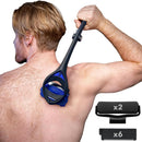 BakBlade 3.0 Stealth Back Shaver for Men Long Handle Edition With Dual-Grip Infinity Warehouse
