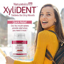 XyliDENT Xylitol Tablets for Dry Mouth Relief - Stimulates Saliva, Freshens Breath, Reduces Acid Production, Fast Acting Extended Relief, 100 Count Nature's Stance