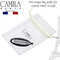 Camila Paris NV138 3.5 inch Small French Banana Clip Hair Comb Classic Girls Updo Flexible Ponytail Holder Interlocking Banana Combs, Fashion Durable Styling Hair Accessories for Women, Made in France Camila
