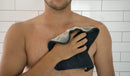 Evriholder The Rustic Man Wash Cloths, Exfoliating Bath Product, Black, Pack of 3 Evriholder The Rustic Man