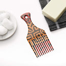 AFROPICK Anti-Static Plastic Hair Pick for Long, Thick, Curly, & Afro Hair (Tribe) Afropick