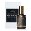 Gel Remover for Eyelash Extension Amber Lash - Glue Removal Fast Action AND Dissolves Any Types of Eyelash Extension Glue In 60sec | Gentle & Smooth | 15ml Amber Lash