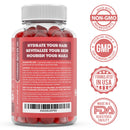 Hair Growth Vitamins Biotin Gummies - Hair Skin and Nails Vitamins for Faster Hair Growth - Hair Loss Treatments Care Thickening Products for Women Men - Thinning Hair Beard Regrowth Supplement Gummy NAYCHUR Store