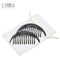 Camila Paris CP2872/2 Black Large Interlocking Combs Set of 2 French Hair Side Combs, Flexible Durable Strong Hold Hair Clips for Women, No Slip Styling Girls Hair Accessories, Made in France Camila