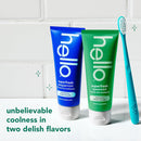 Hello Superfresh Natural Peppermint Fluoride Free Toothpaste for Bad Breath, 5 Oz, Minty Bad Breath Toothpaste, SLS Free, Vegan, Helps Whiten Teeth by Removing Surface Stains (Pack of 3) Infinity Warehouse