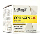 Delfanti Milano • COLLAGEN 24K • Anti-Aging DAY AND NIGHT BUNDLE • with pure Hyaluronic Acid • Made in Italy Delfanti-Milano