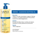 URIAGE Xemose Cleansing Soothing Oil 17 fl.oz. | Face and Body Cleanser that brings Instant and Long-Lasting Comfort to Dry to Very Dry Skin and Soothes Itching Sensations | Soap-free, Fragrance-Free Uriage