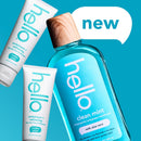 Hello Antiplaque Whitening Fluoride Free Toothpastes and Clean Mint Alcohol Free Mouthwash Bundle Pack, Whitening Toothpaste and Antigingivitis Gum Mouthwash Pack, No Alcohol for Zero Burning Infinity Warehouse
