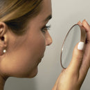 Tweezerman Rose Gold Slant Tweezer and 10X Mirror Model No. 4256-R Tweezerman