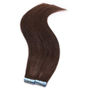 Benehair Human Hair Tape in Remy Hair Extensions Highlighted Medium Brown