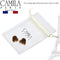 Camila Paris CP2928 French Hair Clip for Women, Set of 2 Small Brown Girls Hair Claw Clips Fashion Durable Hair Accessories for Women, Luxury Ladies Strong Hold No Slip Grip Clamp, Made in France Camila