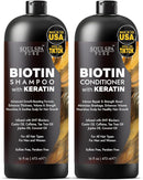 Biotin Shampoo and Conditioner Set for Men & Women | 16 fl oz Each | with Rosemary & Mint | Sulfate Free Hydrating & Strengthening Hair Care for Thinning, Color-Treated & Dry Hair Infinity Warehouse