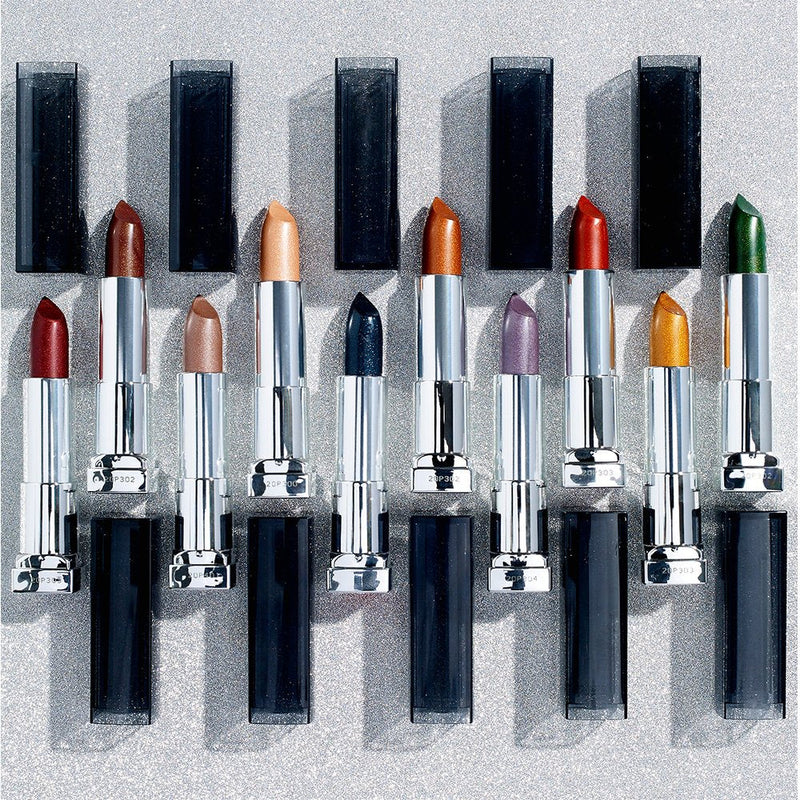 Maybelline New York Color Sensational Silver Lipstick Metallic Lipstick, Smoked Silver, 0.15 oz Maybelline New York