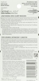 Maybelline New York Define-A-Lash Lengthening Washable Mascara, Very Black. For Washable Definition and Shape in Longer-looking Lashes , 0.22 Fluid Ounce Maybelline New York