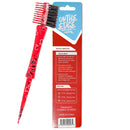 On The Edge Baby Hair Edge Brush for Black Hair – Gentle Edge Control - Double sided Baby Hair Edge Control Brush (Red Paisley) ON THE EDGE BABY HAIR