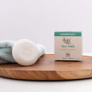 Soapbox Tea Tree Shampoo Bar, Natural, Eco Friendly Bar Shampoo for Dry Scalp | Color Safe, Sulfate Free, Paraben Free, Silicone Free, Cruelty Free, and Vegan Shampoo, 3.1oz (Pack of 1) Soapbox