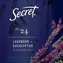 Secret Antiperspirant Deodorant for Women With Pure Essential Oils, Paraben Free, Lavender & Eucalyptus Scent, 2.6 Oz Secret Store