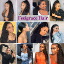 Feelgrace 18 Inch Ponytail Hair Kinky Curly Extension Ponytail Clip in Hair Extension Brazilian Hair Extension Remy Hair 130Gram/Pcs (18 Inch, Kinky Curly) Feelgrace