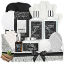 Bath and Body Gift Basket Set for Women - Coconut Vanilla Spa Gift Basket for Women 17-Piece Luxury Bath Gift Set with Shower Gel Self Care Pampering Gifts for Mothers Day, Christmas, Birthday Gifts Infinity Warehouse
