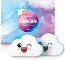 Bath Bombs 2Pcs Gift Set, Ribivaul Handmade Rainbow Bath Bombs with Natural Ingredients and Dreamy Rainbow,Bath Bomb with Rich Bubble, Great Gift for Birthday, Mother's Day, Christmas Ribivaul