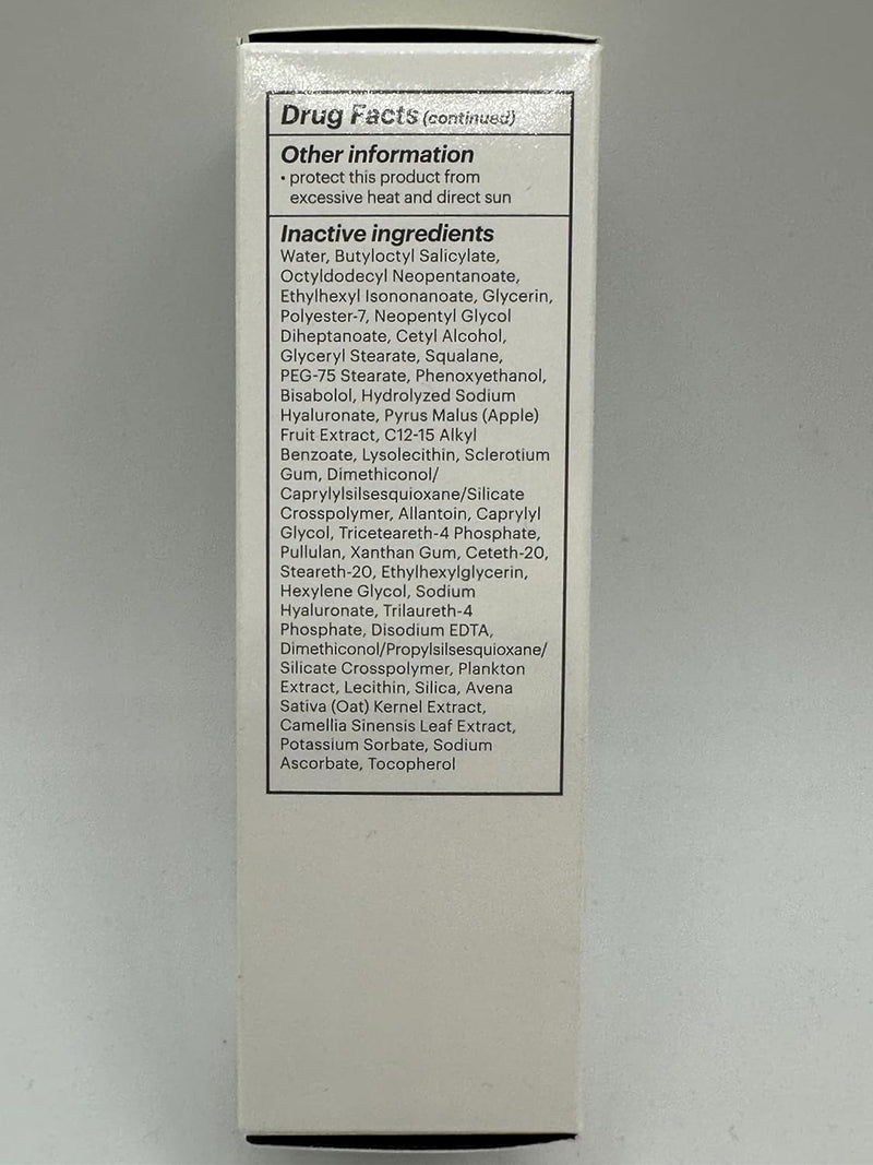 Glo Skin Beauty Oil Free SPF 40+ Hyaluronic Acid Infused All Mineral Sunscreen - Protect Against Sun Damage & Aging Environmental Skin Stressors - Weightless, Invisible Finish Infinity Warehouse