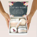 Get Well Soon Spa Gift Box: Sick Friend Gift, Feel Better, Illness, Cheer Up, Empathy, Recovery, Presents, Heartfelt Card, and Spa Gift for Sick Friend Dear Ava