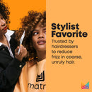 MATRIX Total Results Mega Sleek Shampoo | Controls Frizz & Smooths Hair with Shea Butter for Unruly Hair | 33.8 Fl. Oz. MATRIX