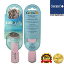 Giorgio GIO1P Pink 7.75 inch Gentle Touch Detangler Hair Brush for Men Women and Kids. Soft Bristles for Sensitive Scalp. Wet and Dry for all Hair Types. Scalp Massager Brush Stimulate Hair Growth GIORGIO