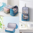 Hanging Travel Toiletry Bag Small Makeup Organizers Waterproof Cosmetic Bag Bathroom Shower Storage Bag Dop Kit for Men Women JUMENG