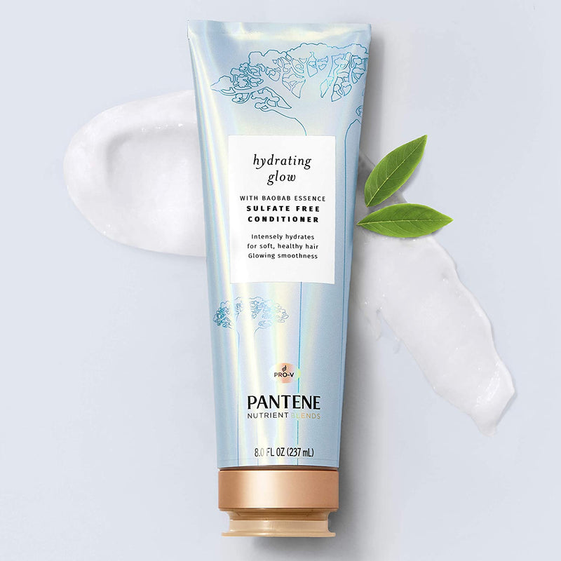 Pantene Shampoo and Conditioner plus Hair Mask Rescue Shot Treatment with Baobab Essence Nutrient Blends Hydrating Glow Pantene Store