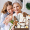 Bath and Body Gift Basket Set for Women - Coconut Vanilla Spa Gift Basket for Women 17-Piece Luxury Bath Gift Set with Shower Gel Self Care Pampering Gifts for Mothers Day, Christmas, Birthday Gifts Infinity Warehouse