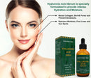 Rose Water for Face & Hair (4 oz) and Hyaluronic Acid Serum for Face & Eyes (2 oz) Simplified Skin