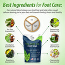 Tea Tree Oil Foot Soak With Epsom Salt - Made in USA - For Foot Odor, Toenail Fungus, Athletes Foot, Softens Calluses & Soothes Sore Tired Feet, Pedicure Spa at Home - 16oz FOOT CURE